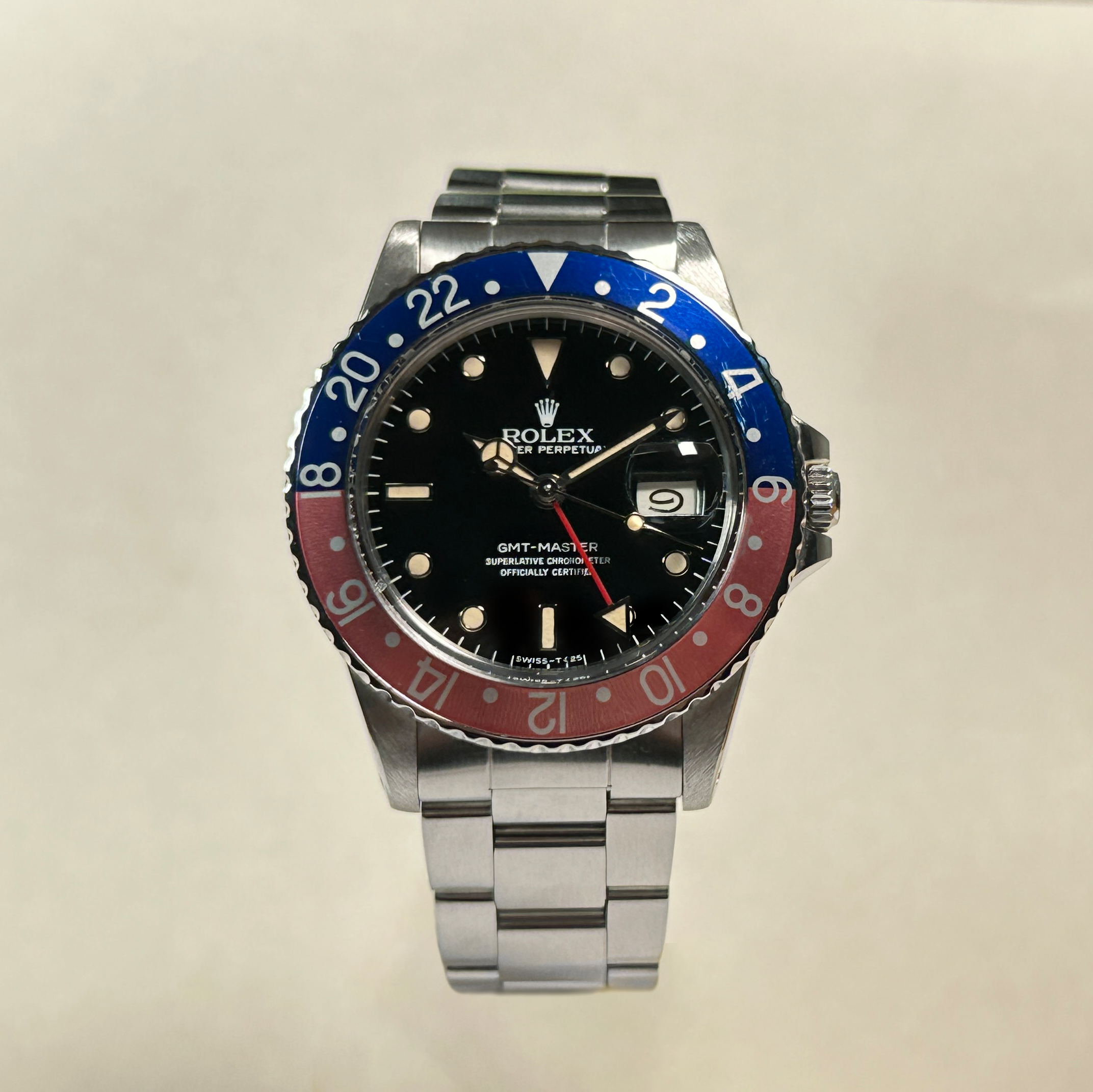 Rolex GMT-Master Ref. 16750 Perfect “No Date” Dial