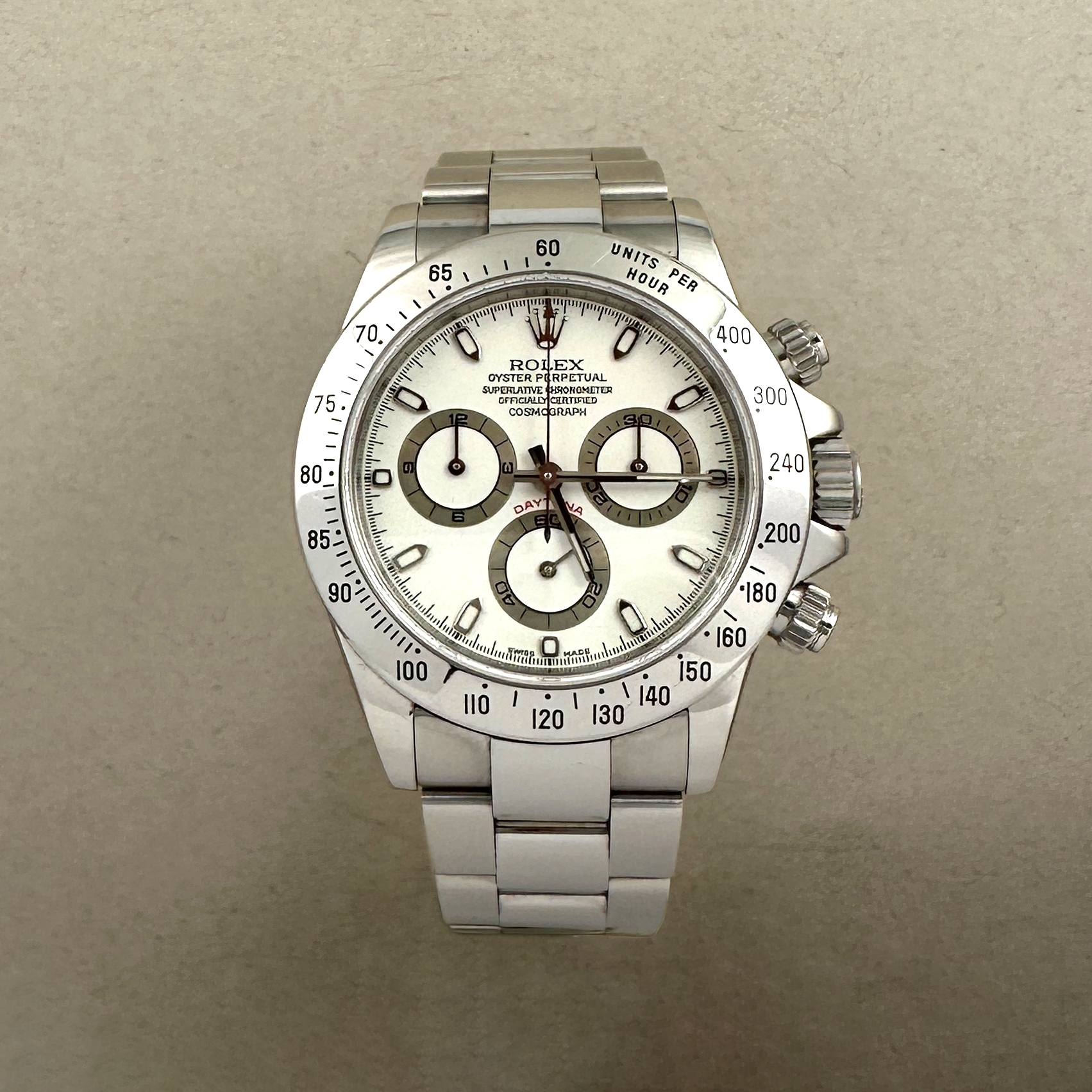 Rolex Daytona 116520 Panna Cream Dial K Serial