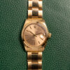 Rolex Date Ref. 6624 Tropical Dial 30 mm 18 k Gold
